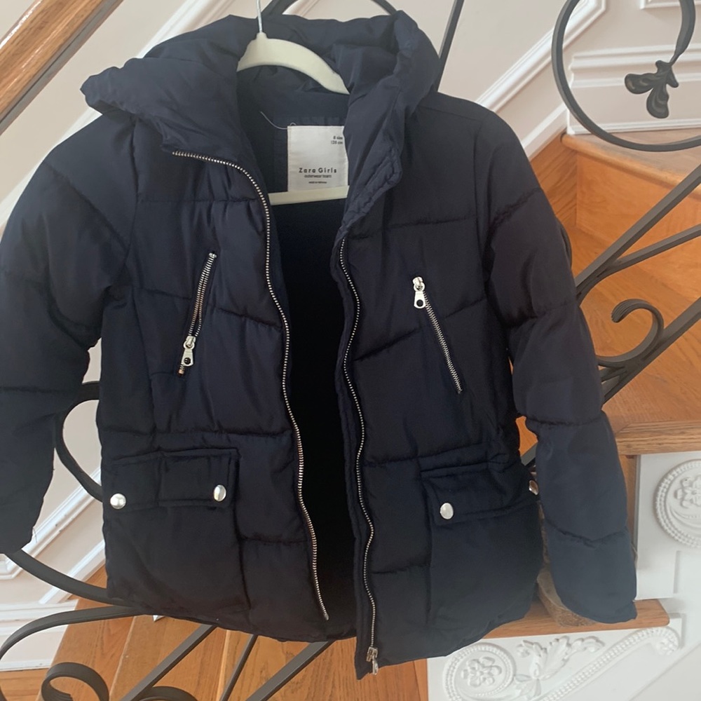 Zara Puffer Girl size 8